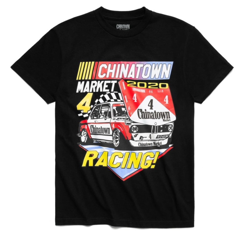 CHINATOWN MARKET RACING T SHIRT